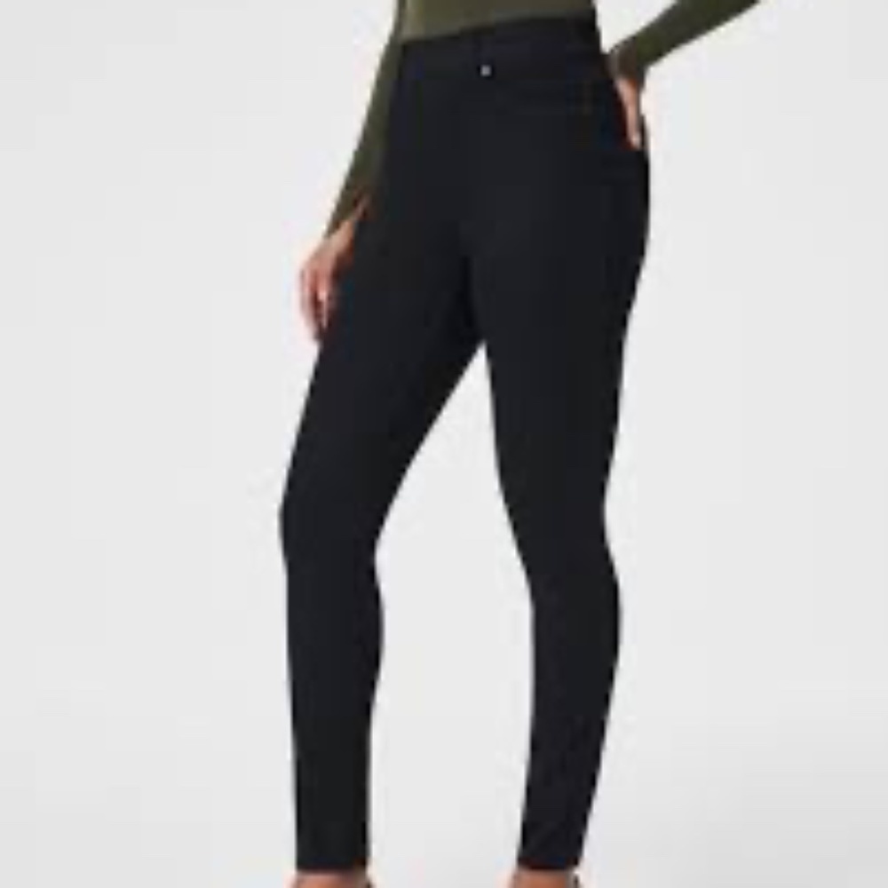 SPANX Size Medium Like New Jeggings Black